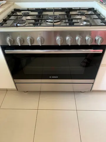 Bosch Stainless Steel Gas Range with Oven - Good Condition