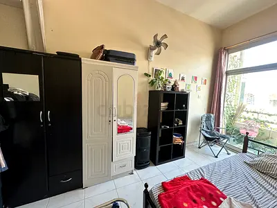 Spacious family Studioflat available for monthly rent rent 3000+dewa.