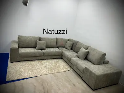As like new condition Natuzzi brand corner sofa