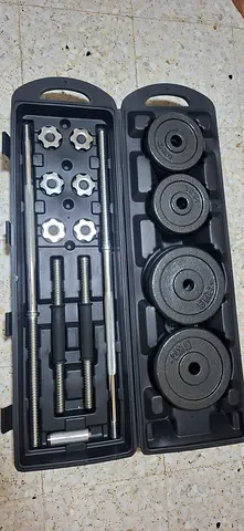 Adjustable Dumbbell and Barbell Set 50 kg set with Weight