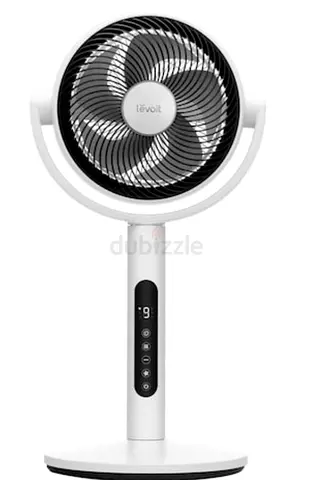 Levoit 5 Blades Pedestal Fan LPFR432, White, 82ft, 20dB