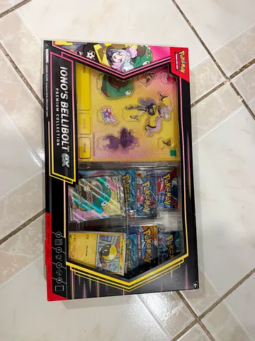 Pokemon TCG: Ionos Bellibolt EX Premium Collection - Sealed Box