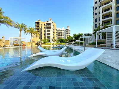 Luxurious 1-Bedroom Apartment with Direct Burj Al Arab Views