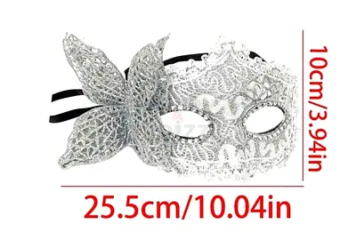 Silver masquerade mask