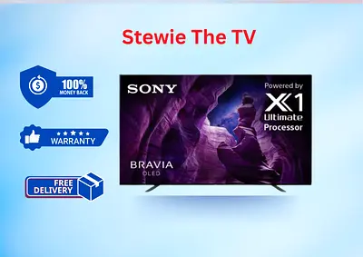 Sony 65 Inch Class New Series OLED 120Hz 4K UHD New Smart Android TV 65A8H- Warranty - Free Delivery