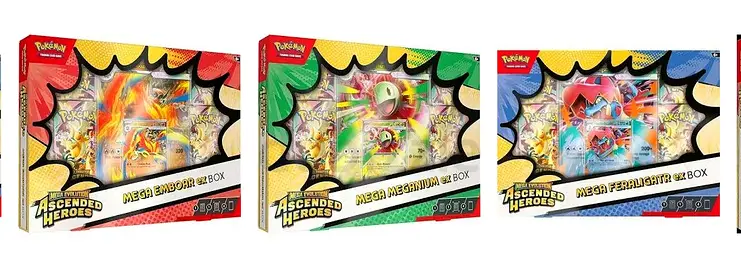 Ascended Heroes Ex Boxes Sealed Case