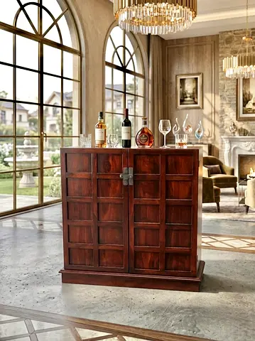Marina solid wooden Bar