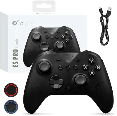 GuliKit ES PRO Wireless Gaming Controller for PC Windows Switch 2 Android iOS -