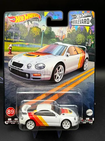 Hot Wheels Boulevard Premium Toyota Celica GT-Four (White) - Sealed Collectible