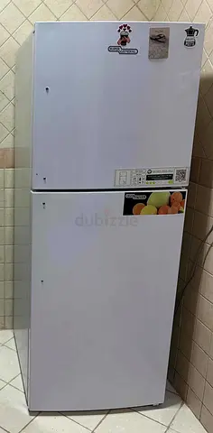 White Top-Freezer Refrigerator - Good Working Condition