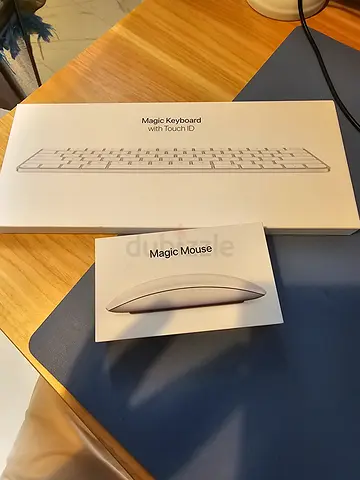 Apple Magic Keyboard (Wireless) + Magic Mouse — White,