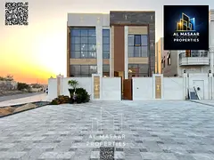 Modern villa with excellent finishing, registration fees included, directly on the main road and on