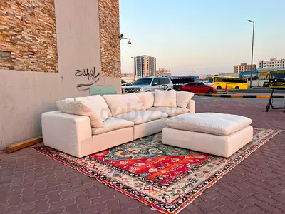 Luscious Modular Luscious living room Sofa with footstool