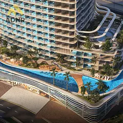 Furnished Studio | Samana Barari Heights | Skyline &amp; Pool View