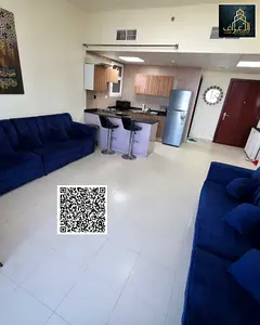 1 Bedroom Apartment for Sale with Parking and Open Palace View in Ajman City Tower with Spacious Lay