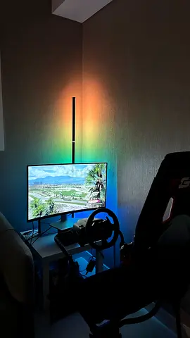 Racing Simulator Setup with Logitec G923 Wheel + Pedals + Gaming Seat