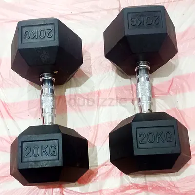 20kg Hexagon Dumbell set