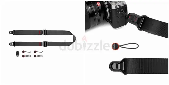 Peak Design - Slide Lite Camera Strap with Anchor Links (Black) - Like New