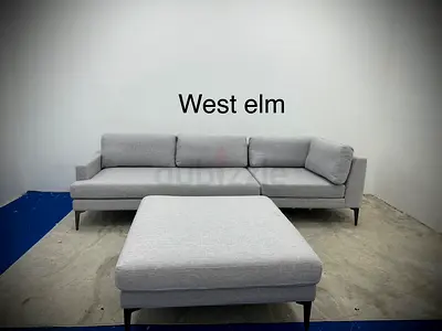 Amazing condition west elm sofa
