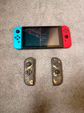 Nintendo switch with custom controllers