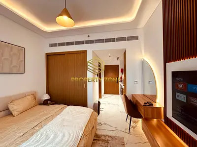 Luxury Fully Furnished Studio Apartment with Balcony | Community View