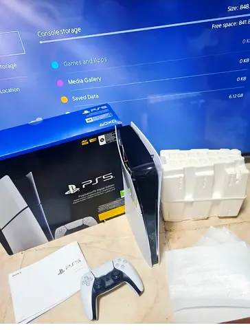 PlayStation 5 Console Slim 1 TB Bundle with Original Box and Controller