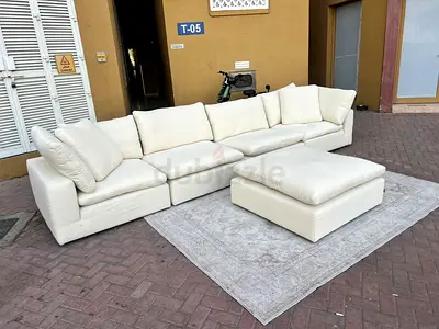 Luscious Marina Home Feather filled sofa with mattress