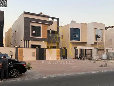 Luxury villa for sale in Al Helio 2 | Two floors + roof | 3,014 sq ft | 4 master bedrooms | Master majlis and living room | Electricity and water incl