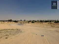 Residential land for sale in Al-Hawshi, Sharjah, measuring 2768 sq ft, with installments over 3 year