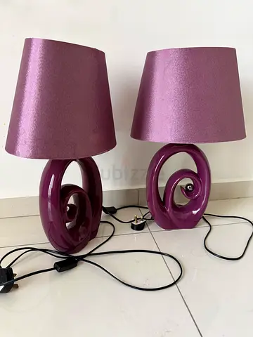 Bedside lamps pair