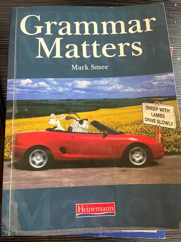 Grammer matters Mark Smee
