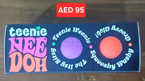 Teenie Needoh squishy set (new in box)