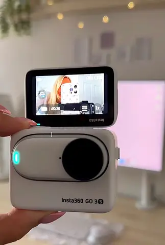 Insta360 GO 3S Action Camera - White, Excellent Condition