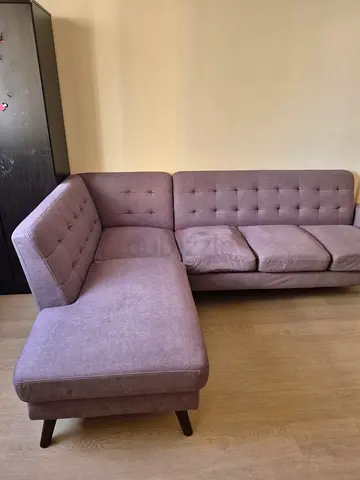 Home centre brand L shape sofa