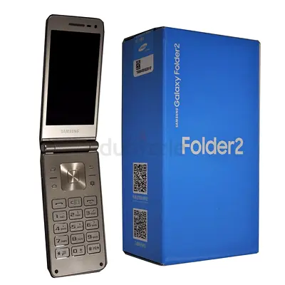 Samsung Galaxy Folder2 G1650 Flip Phone with Box - Good Condition