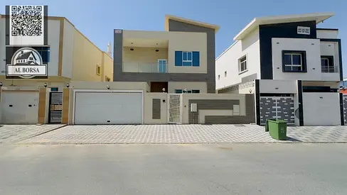 🏡🔥 فيلا 5 غرف ماستر للإيجار بالياسمين عجمان — 135,000 مع الفرش | 110,000 بدون فرش — قابل للتفاوض 🔥🏡