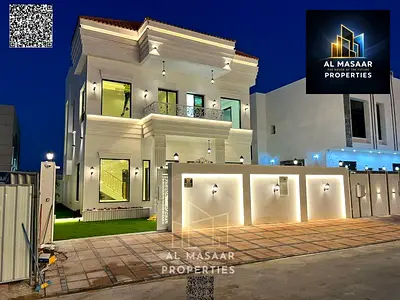 امتلك فيلا الأحلام بتصميم كلاسيكي راقٍ وتشطيبات ممتازة، في موقع استراتيجي مميز جداً بمنطقة  مباشرة مقابل فلل المواطنين ومواجهة للحديقة!