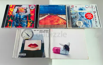 5 Red Hot Chili Peppers Music CD’s