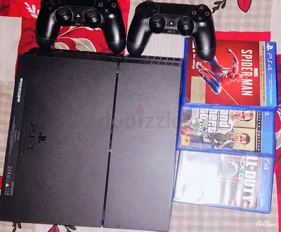 PS4 + LG UltraGear 27” 180Hz Monitor + 2 Original Controllers + 3 CDs and 5 Games installed.