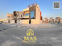 🏡 Luxury Corner Villa for Sale in Al Helio 2 – Ajman | Stone Facade | Prime Location