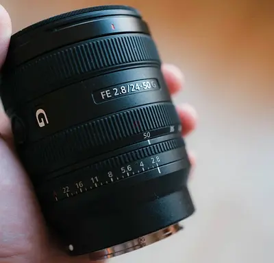 Sony 24 to 50 mm F2.8 G Lens (Full-frame)