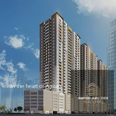 A unique opportunity with a down payment of 155,000 Own an apartment in Ajman One Phase 2 project | Convenient installments | Sea view | Freehold |New