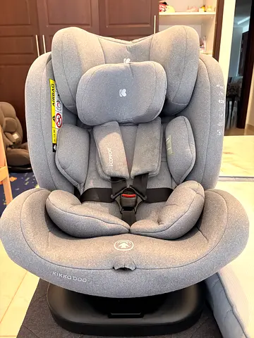 Kikka-boo I-Confort car seat (up to 36Kg) - 360° Grey