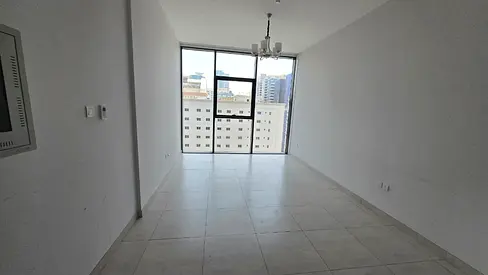 2 Master Bedrooms + living room in Al Taawun, balcony, free parking, panoramic view, gym & celebrat