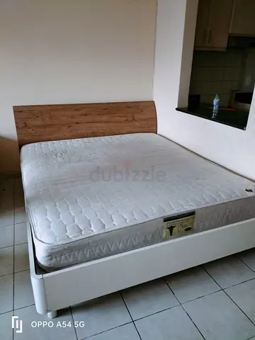 King size bed and mattress