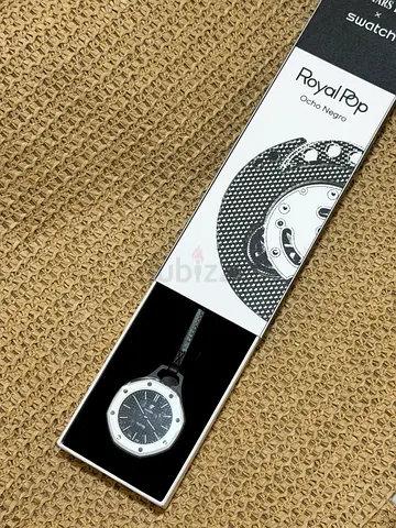 ON HAND - Swatch x Audemars Piguet royal pop - Ocho Negro - DELIVERY UNDER 1 HOUR