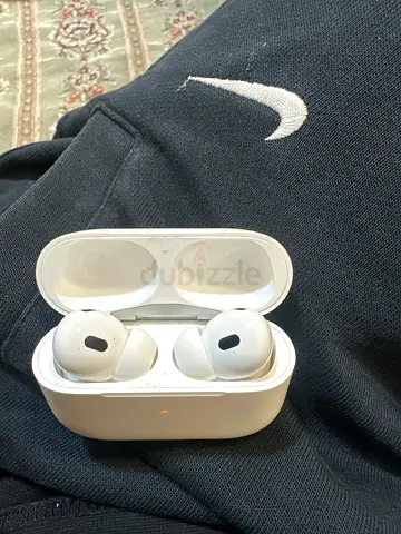 Used Apple AirPods (2nd gen style) with Charging Case - Good Working Condition