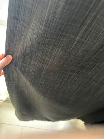 Gray curtains