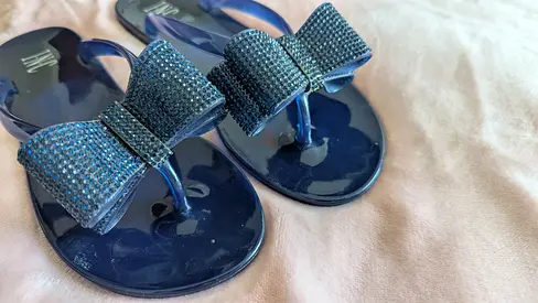 Ink Flip Flops size 35