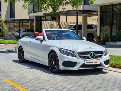 AED 1879/month | 2017 Mercedes-Benz C-Class C 300 Cabriolet | GCC Specs | Ref#464216